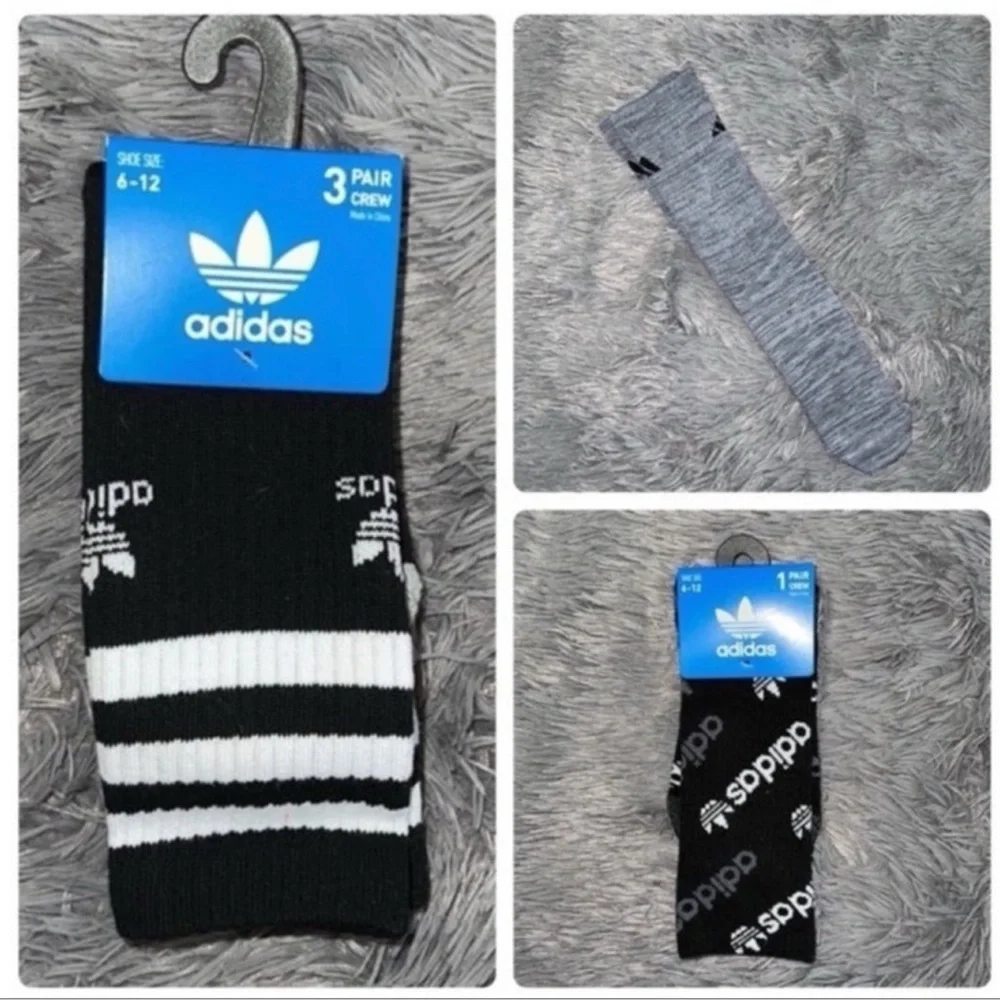 ADIDAS (5) CREW SOCKS